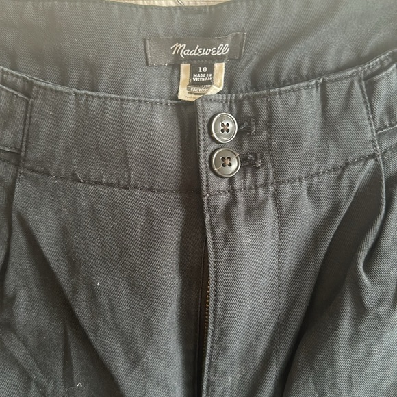 Madewell black Harlow pants - size 10 - Picture 2 of 3